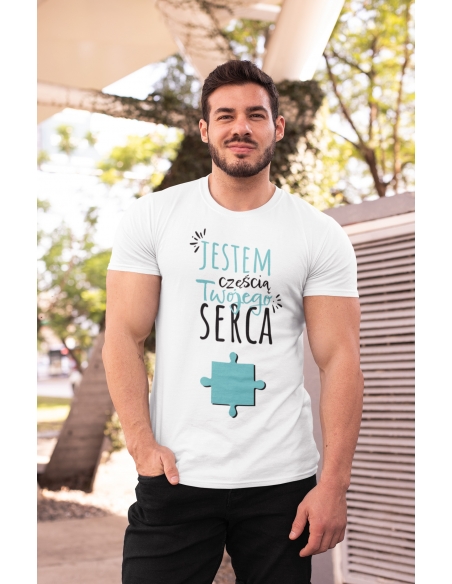 KOSZULKA MĘSKA CZĘŚĆ SERCA