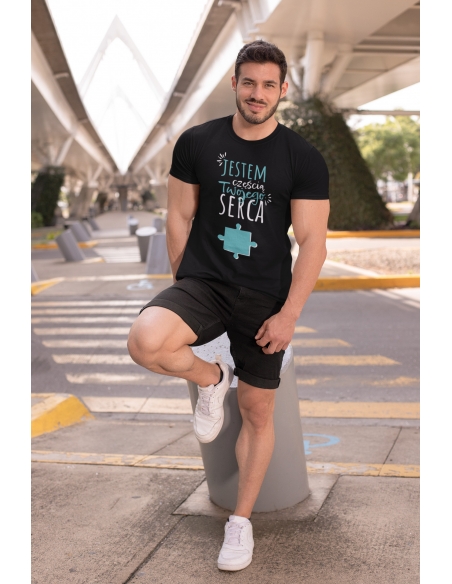 KOSZULKA MĘSKA CZĘŚĆ SERCA