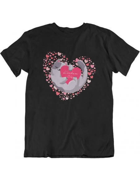 KOSZULKA MĘSKA KOCIAK KOCHAM CIĘ