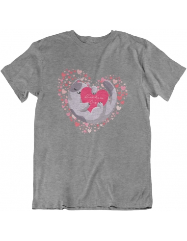 KOSZULKA MĘSKA KOCIAK KOCHAM CIĘ