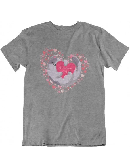 KOSZULKA MĘSKA KOCIAK KOCHAM CIĘ