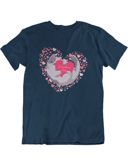 KOSZULKA MĘSKA KOCIAK KOCHAM CIĘ