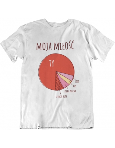 KOSZULKA MĘSKA MOJA MIŁOŚĆ