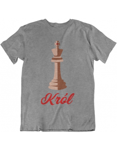 KOSZULKA MĘSKA SZACHY KRÓL