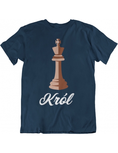 KOSZULKA MĘSKA SZACHY KRÓL