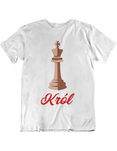 KOSZULKA MĘSKA SZACHY KRÓL