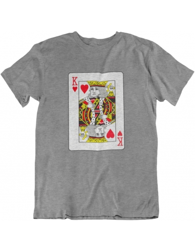 KOSZULKA MĘSKA KARTA KRÓL KIER