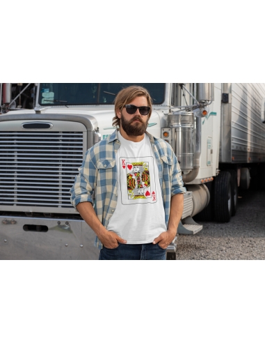 KOSZULKA MĘSKA KARTA KRÓL KIER