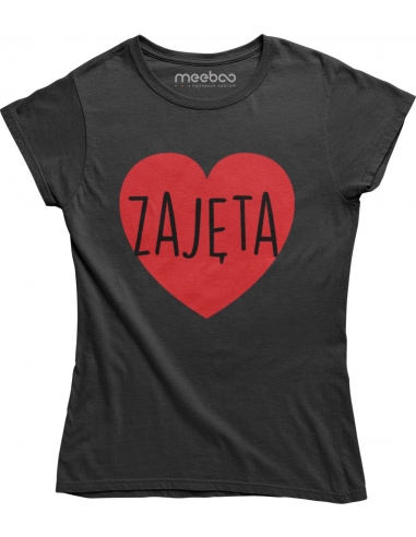 KOSZULKA DAMSKA ZAJĘTA SERDUCHO