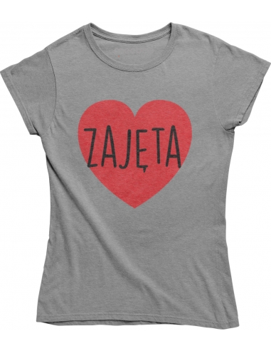 KOSZULKA DAMSKA ZAJĘTA SERDUCHO