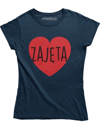 KOSZULKA DAMSKA ZAJĘTA SERDUCHO