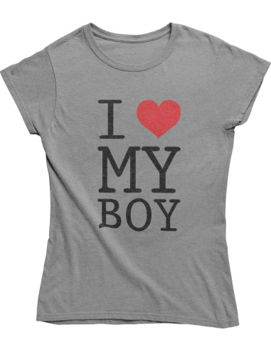 KOSZULKA DAMSKA I LOVE MY BOY
