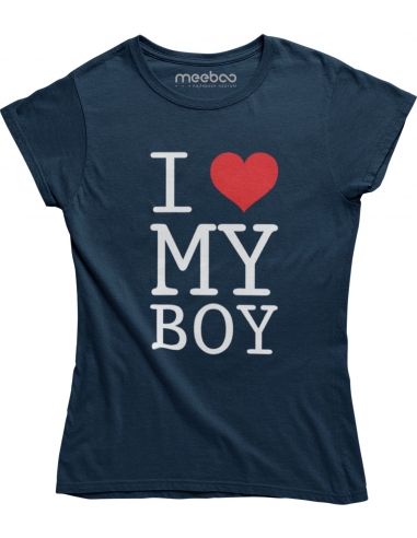 KOSZULKA DAMSKA I LOVE MY BOY