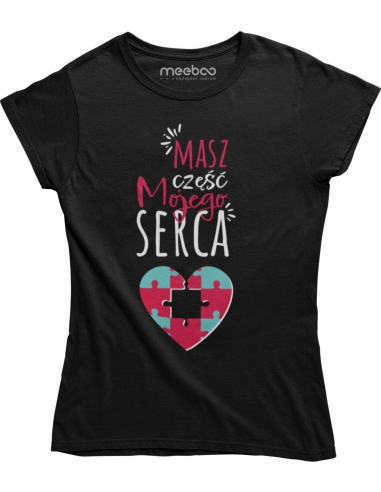 KOSZULKA DAMSKA CZĘŚĆ SERCA