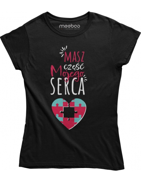 KOSZULKA DAMSKA CZĘŚĆ SERCA