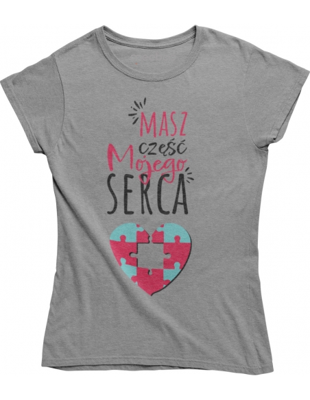 KOSZULKA DAMSKA CZĘŚĆ SERCA