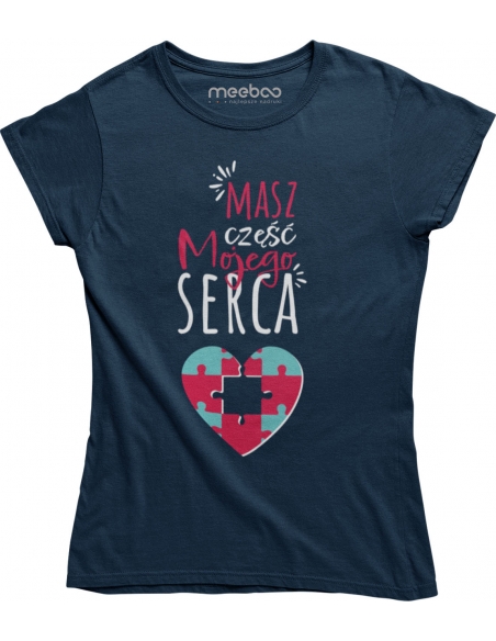 KOSZULKA DAMSKA CZĘŚĆ SERCA