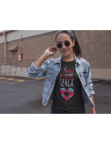 KOSZULKA DAMSKA CZĘŚĆ SERCA