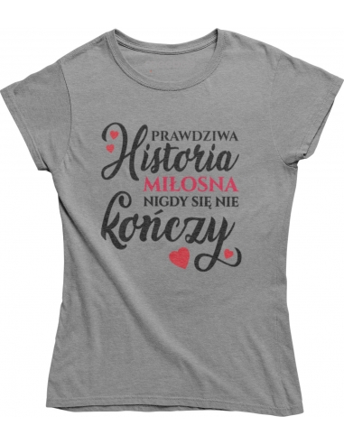 KOSZULKA DAMSKA HISTORIA MIŁOSNA