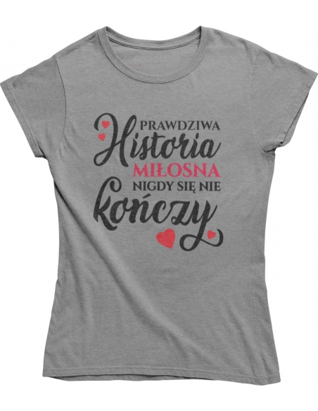 KOSZULKA DAMSKA HISTORIA MIŁOSNA
