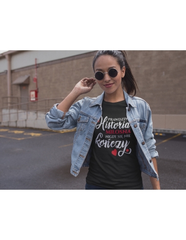 KOSZULKA DAMSKA HISTORIA MIŁOSNA