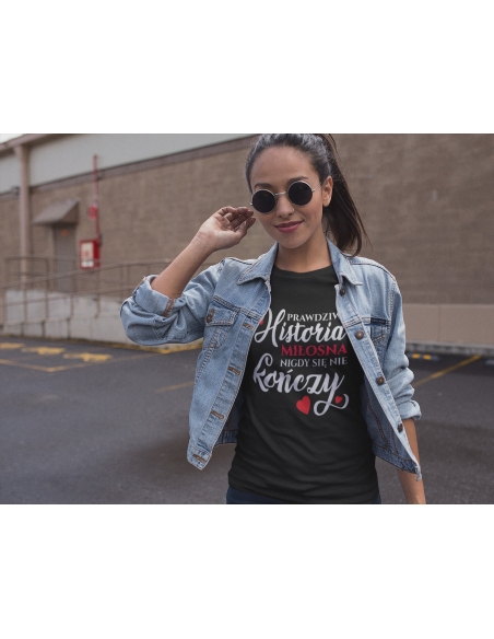 KOSZULKA DAMSKA HISTORIA MIŁOSNA