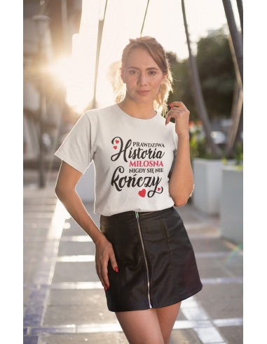 KOSZULKA DAMSKA HISTORIA MIŁOSNA