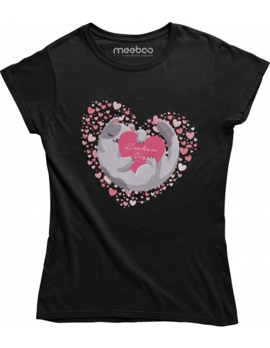 KOSZULKA DAMSKA KOT KOCIAK