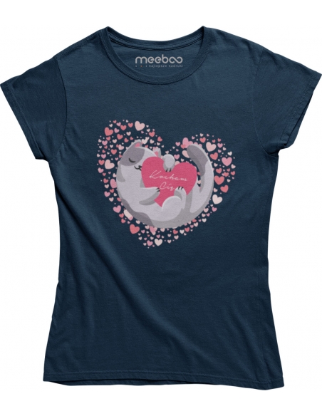 KOSZULKA DAMSKA KOT KOCIAK