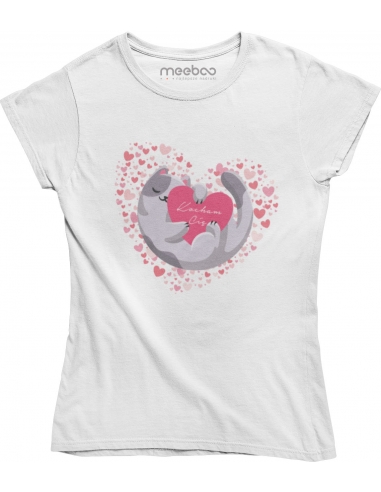 KOSZULKA DAMSKA KOT KOCIAK