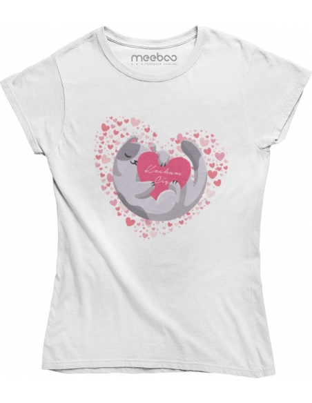 KOSZULKA DAMSKA KOT KOCIAK