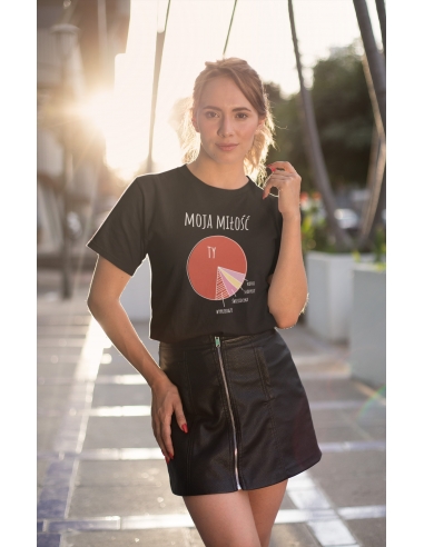 KOSZULKA DAMSKA MOJA MIŁOŚĆ
