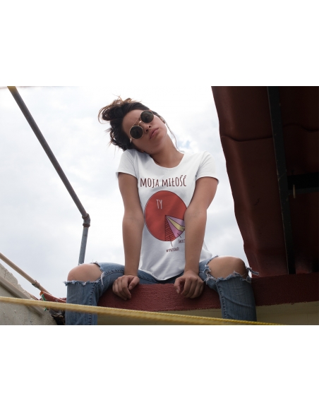 KOSZULKA DAMSKA MOJA MIŁOŚĆ
