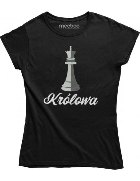 KOSZULKA DAMSKA KRÓLOWA SZACHY