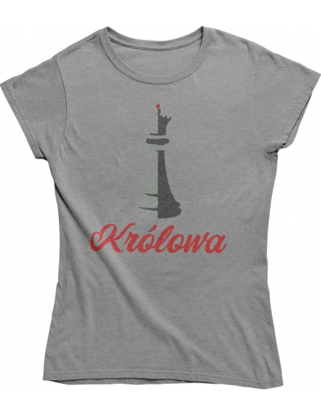 KOSZULKA DAMSKA KRÓLOWA SZACHY
