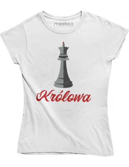 KOSZULKA DAMSKA KRÓLOWA SZACHY
