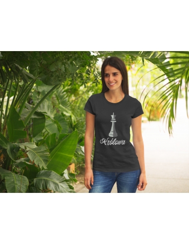 KOSZULKA DAMSKA KRÓLOWA SZACHY