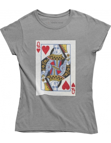 KOSZULKA DAMSKA KRÓLOWA KARTY KIER