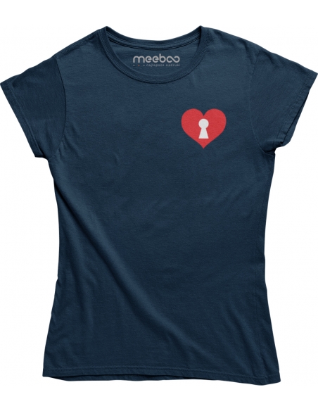 KOSZULKA DAMSKA SERCE DO KLUCZA