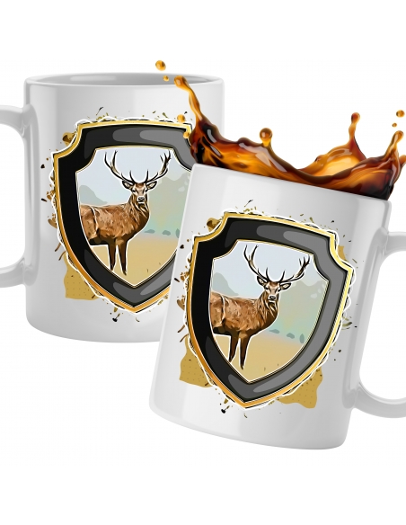 KUBEK MYŚLIWEGO JELEŃ