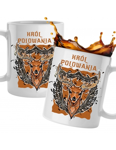 KUBEK MYŚLIWEGO KRÓL POLOWANIA KUBEK MYŚLIWEGO KRÓL POLOWANIA