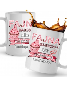 KUBEK DLA NIEJ FAJNA BABECZKA ALE JUŻ ZAKLEPANA