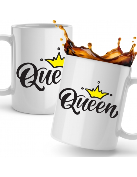 KUBEK BIAŁY DLA NIEJ QUENN