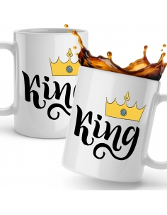 BIAŁY KUBEK DLA NIEGO KING