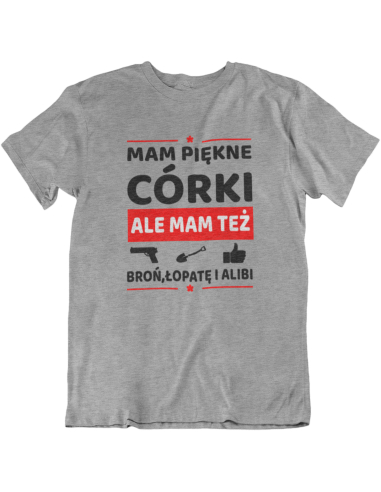 KOSZULKA MĘSKA BROŃ I ALIBI