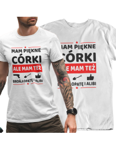 KOSZULKA MĘSKA BROŃ I ALIBI