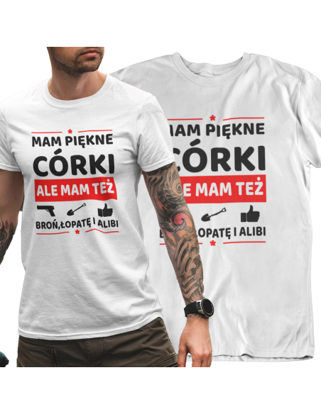 KOSZULKA MĘSKA BROŃ I ALIBI