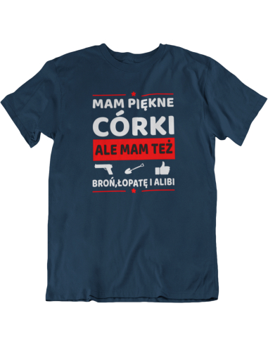 KOSZULKA MĘSKA BROŃ I ALIBI