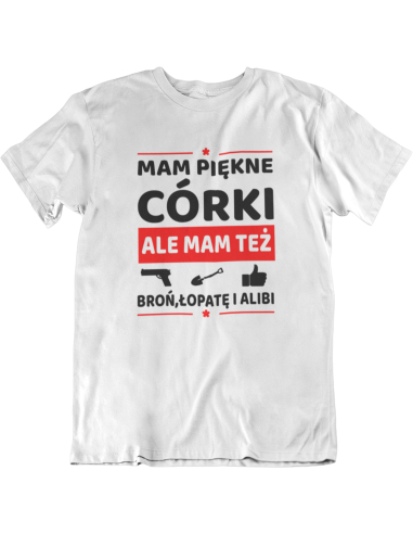 KOSZULKA MĘSKA BROŃ I ALIBI