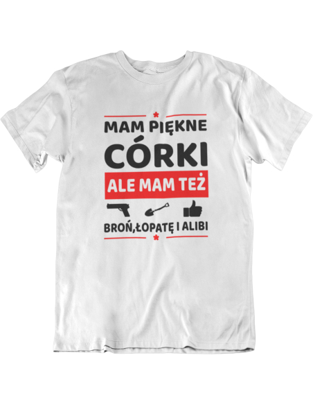 KOSZULKA MĘSKA BROŃ I ALIBI